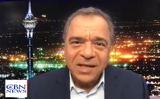 Reza Safa testemunha seu encontro com Deus. (Captura de tela / CBN News)