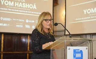 Sarita Mucinic Sarue, coordenadora educacional do Memorial do Holocausto. (Foto: Felipe Araújo)