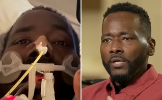 O ator Quinton Aaron, de ‘Um Sonho Possível’, fala abertamente sobre internação e visão de Jesus. (Captura de tela/YouTube/Good Morning America)