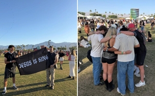 Centenas de pessoas se entregaram a Jesus durante o festival. (Foto: Reprodução/Instagram/Philip Renner)