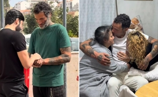 O homem se rendeu a Jesus, saiu das ruas e se reconciliou com a família. (Foto: Reprodução/Instagram/Thiago Solrac)