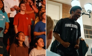 Os jovens foram atraídos por Jesus. (Foto: Reprodução/Instagram/UniteUS)