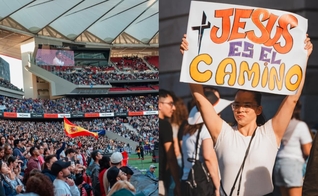 O evento "The Change" atraiu 40 mil pessoas ao estádio Riyadh Air Metropolitano. (Foto: Instagram/The Change).