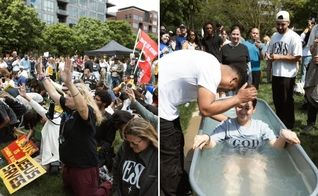 A Marcha para Jesus nos EUA. (Foto: Reprodução/Instagram/United Revival)