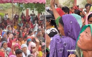 Centenas de hindus aceitaram Jesus na cruzada. (Foto: Reprodução/Instagram/One Passion Mission).