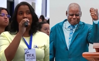 A filha Vitória e o pai Vitor Romão. (Foto: Reprodução/Instagram/vitoria.aromao).