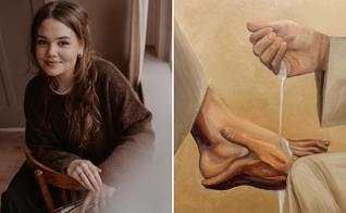 A artista cristã Leonie Gort. (Foto: Reprodução/Leonie Gort)