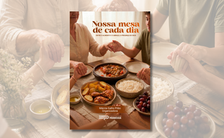 Livro une receitas, fé e memórias afetivas em torno da comunhão à mesa. (Foto: Divulgação)