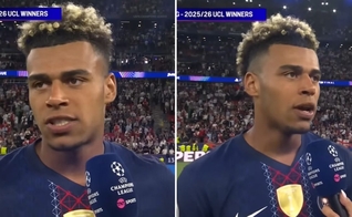 Désiré Doué. (Foto: Reprodução/YouTube/TNT Sports Football)