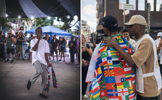 Missionário Gustavo Emanuel compartilha o Evangelho em ações de rua. (Foto: Instagram/@gustavoemanueloficial)