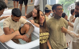 José foi tocado por Deus. (Foto: Reprodução/Instagram/Allan Machado).