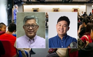 Os pastores Ezra Jin Mingri e Sun Cong. (Foto: China Aid).