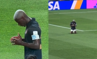 Moisés Caicedo demonstrou sua fé em campo. (Foto: Reprodução/Instagram/Christian Athletes/Reprodução/Instagram/Lucas Tylty).
