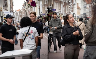 O evangelismo aconteceu em seis cidades da Holanda. (Foto: Instagram/riverministries.nl).