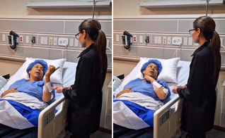 Sobrevivente do terremoto na Venezuela relata em hospital como sobreviveu após ficar presa sob os escombros. (Captura de tela/Instagram/graciasdiostv)