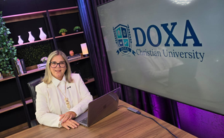 Marisa Lobo na Doxa Christian University, onde coordenará a pós-graduação em Psicologia Cristã voltada ao público de língua portuguesa. (Foto: arquivo pessoal)