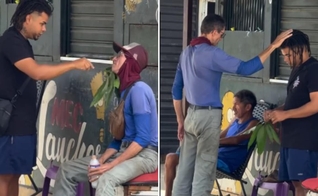 Jeremias Santos foi evangelizado pelo cristão. (Foto: Reprodução/Instagram/jere085_).