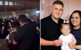 Dezenas de cristãos oraram por Matheus Ferreira. (Foto: Reprodução/Instagram/jornalsaocarlosagora).