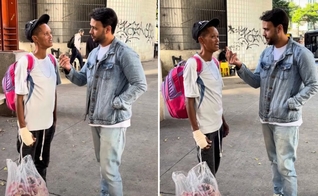 A mulher contou seu testemunho para o pastor Matheus nas ruas. (Foto: Reprodução/Instagram/Matheus Alves)