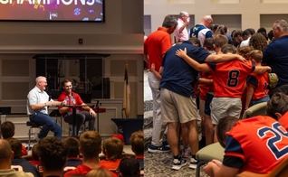 O evento "Noite dos Campeões" busca alcançar estudantes atletas nos EUA. (Foto: Facebook/First Baptist Church Hazlehurst Georgia).
