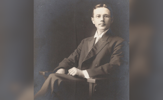 Friedrich Matschulat, pastor batista e uma das primeiras referências ao batismo no Espírito Santo com línguas no Brasil. (Foto: FamilySearch)