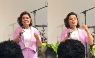 Ana Paula Valadão. (Foto: Reprodução/Instagram/carolbragabr).