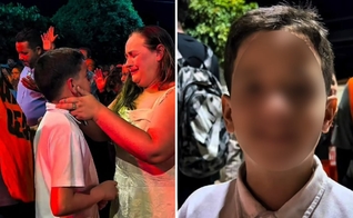 O menino emocionou milhares com seu testemunho. (Foto: Reprodução/Instagram/Leonardo Braga)
