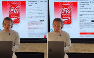 Ryan Haff testando a plataforma ao vivo. (Foto: Reprodução/Instagram/Ryan Haff)