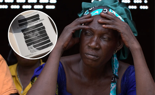 Cristã na Nigéria; no destaque, Índice Global de Perseguição de 2026. (Foto representativa: Portas Abertas; ICC)