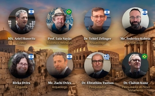 Palestrantes confirmados para o 9º Congresso Internacional de Arqueologia Bíblica, que será realizado em São Paulo. (Foto: Divulgação)