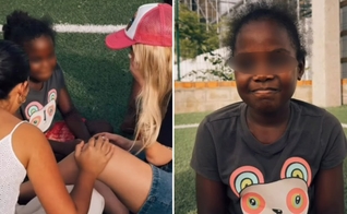 A menina foi curada após a oração. (Foto: Reprodução/Instagram/Dunamis Greenhouse)