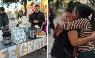 A ação evangelística nas ruas. (Foto: Reprodução/Instagram/Vida Joven)