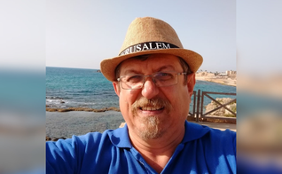 Luiz Sayão em Israel. (Foto: Arquivo pessoal)