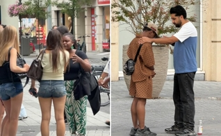 Pessoas foram alcançadas nas ruas. (Foto: Reprodução/Instagram/Go Revival Europe) 