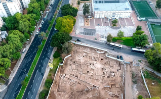 Arqueólogos descobriram um amplo complexo industrial e comercial durante escavações em Ramat Gan. (Foto: Autoridade de Antiguidades de Israel)