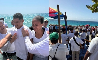 O batismo de cerca de 350 pessoas foi considerado histórico. (Foto: Facebook/Iglesia Metodista En Cuba).