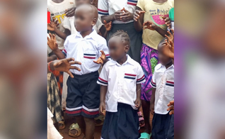 Crianças atendidas pelo King Jesus Bright Orphanage, em Uganda. (Foto: Arquivo pessoal)