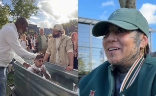 Huemalan Ayelen foi batizada no último domingo (20) na Holanda. (Foto: Reprodução/Instagram/presencerevival).