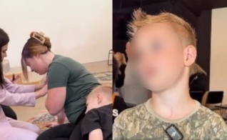 O menino disse que viu braços abraçando sua mãe. (Foto: Reprodução/Instagram/revivalhousecc).