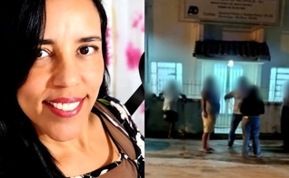 Jocilerne Oliveira, de 49 anos, morreu no local. (Foto: Reprodução/InterTV).