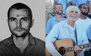 Bruce Davis foi transformado por Deus. (Foto: Instagram/God Behind Bars). 