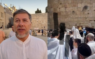 Joel Engel em Israel durante Yom Kippur e Sucot. (Foto: Ministério Engel)
