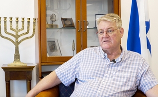 David Parsons, o Vice-Presidente Sênior e Porta-Voz da ICEJ. (Foto: Guiame/Marcos Paulo Corrêa).