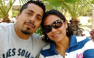 O pastor Ángel González e sua esposa, Irán Montes, foram assassinados a tiros em frente à residência da família, no México. (Foto: Arquivo pessoal)