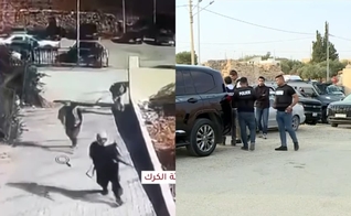 Homens armados abriram fogo contra a igreja ortodoxa grega. (Foto: Reprodução/YouTube/AlMamlaka TV).