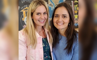 Candace Cameron e Danica McKellar. (Foto: Reprodução/Instagram/Danica McKellar)