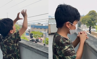 Léo clamou a Deus por socorro em meio a onda de incêndios florestais. (Foto: Reprodução/Instagram/nilma.santos_nil).