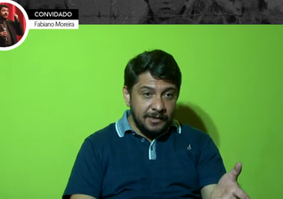Fabiano Moreira, diretor da CIA Alvo de Teatro e presidente da ACRIART (Associação Cristã de Artistas). (Foto: Reprodução / YouTube)