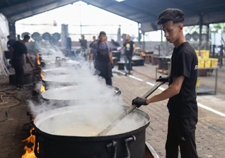 Uma cozinha da WCK em Gaza. (Foto: WCK).