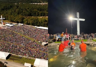 O FaithFest atraiu uma multidão para ouvir o Evangelho. (Foto: Instagram/FaithFest).